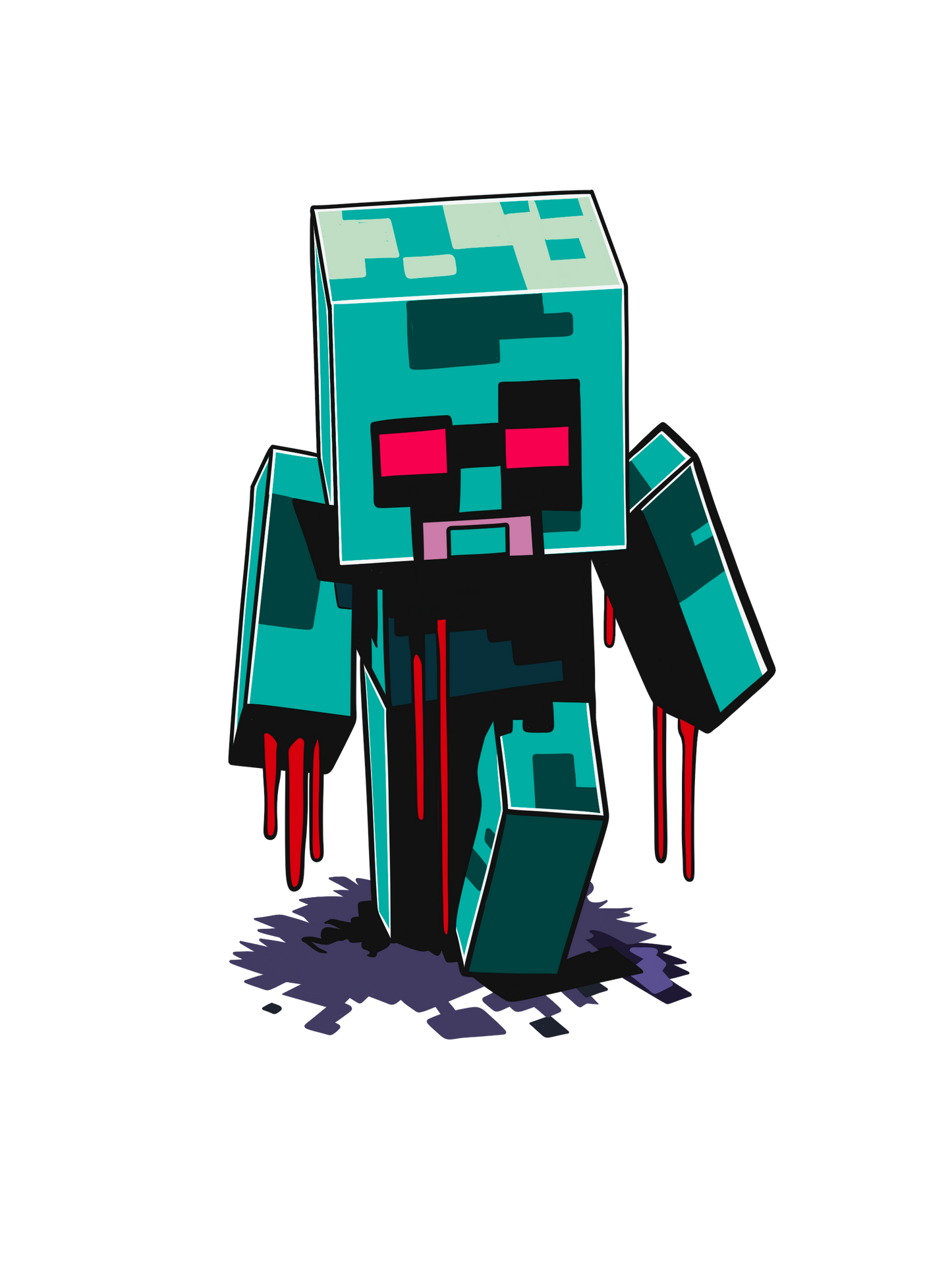 Sticker | Creeper Zombie