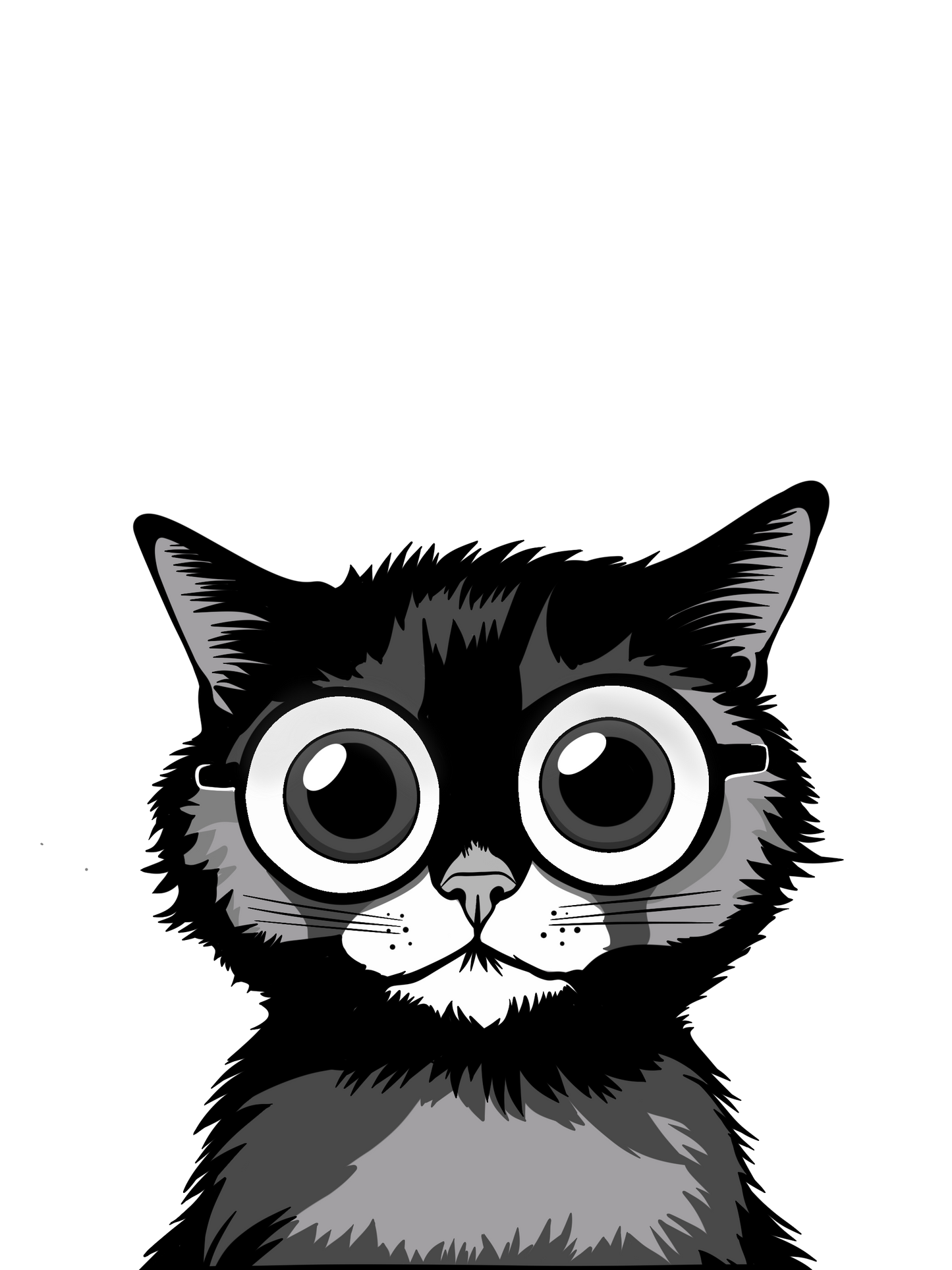 Sticker | Nerdy Cat